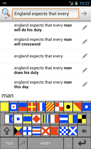 Signal Flags Keyboard