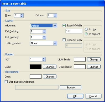 Windows Live Wrtier plugin table maker Windows Live Wrtier plugin table maker