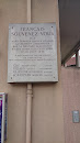 Plaque Commémorative Assassinat De La Gestapo 