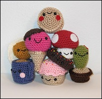 crocheted toys