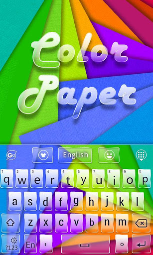 Color Paper GO Keyboard Theme