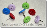 brincos de botão colorido moda de novela estilo mabi