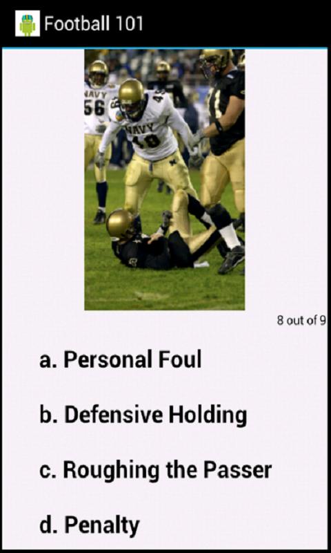 Football 101 Screen 3