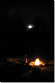 eclipse moon and solstice eve fire