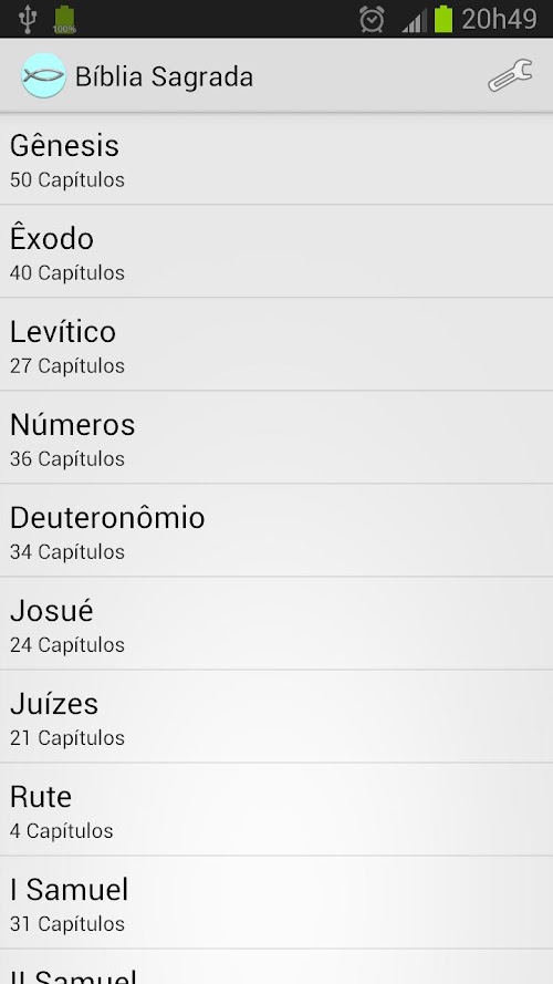 Android application Bíblia Sagrada ACRF screenshort