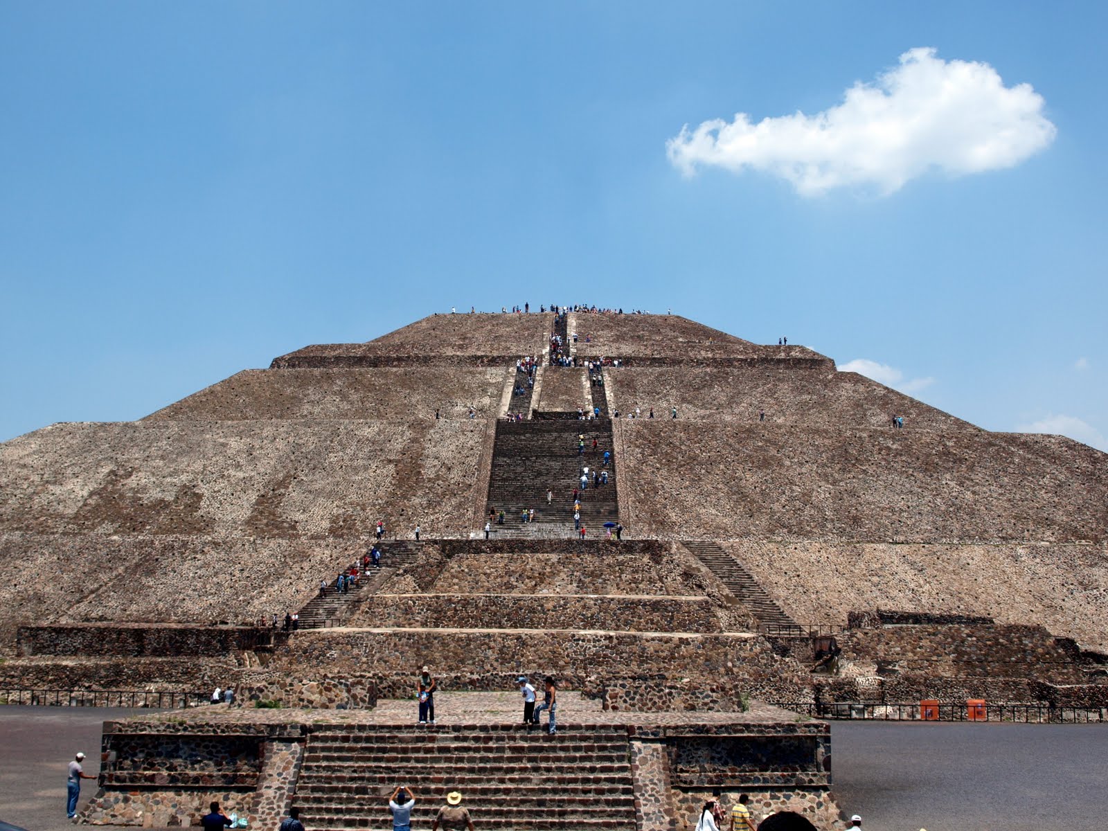 Trip notebook: Pirámide del Sol, Teotihuacán, Mexico