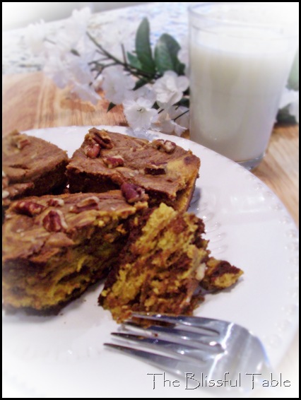 pumpkin chocolate brownies 029a