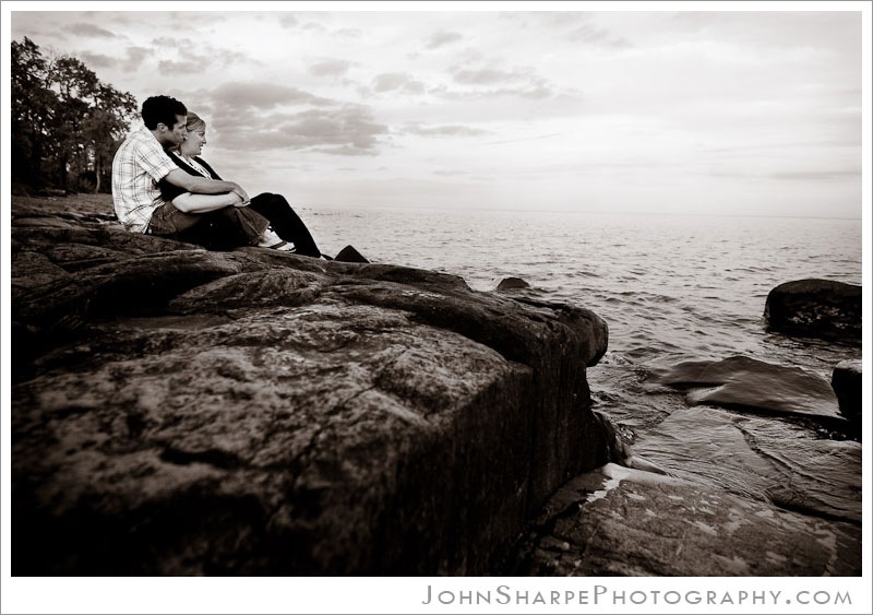 Lake Superior Engagement Session