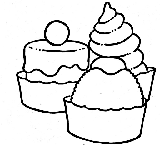Alimentos Chatarras Dibujo Para Colorear Imagui