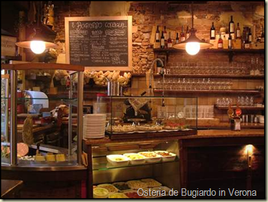 Osteria del Bugiardo in Verona Osteria del Bugiardo in Verona