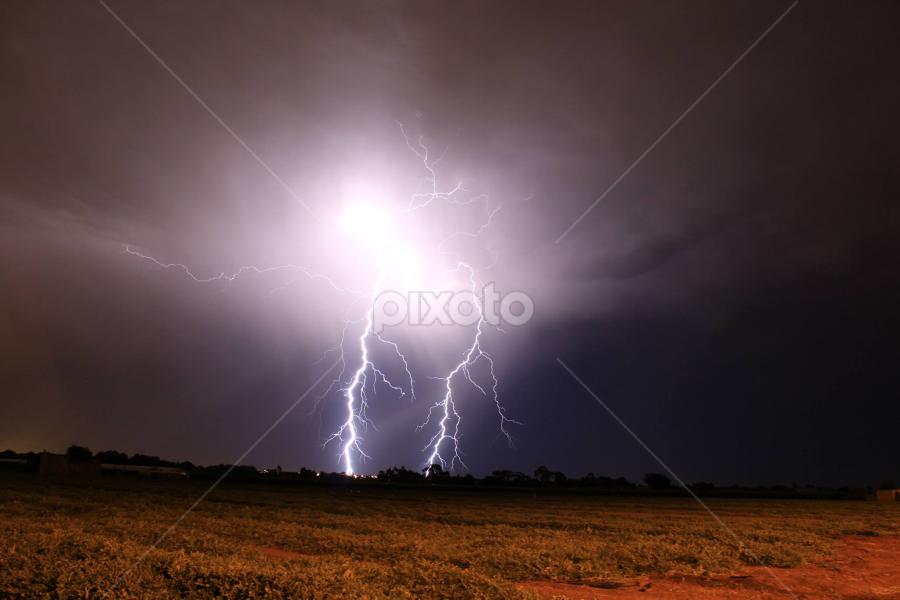 double strike by Dan Searle - Landscapes Weather