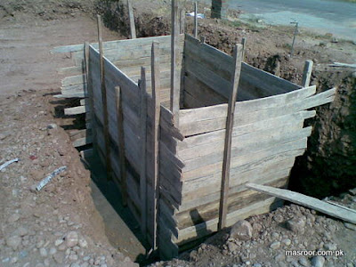 Construction of underground water tank begins