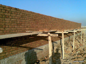 Wall construction progress on dec 8