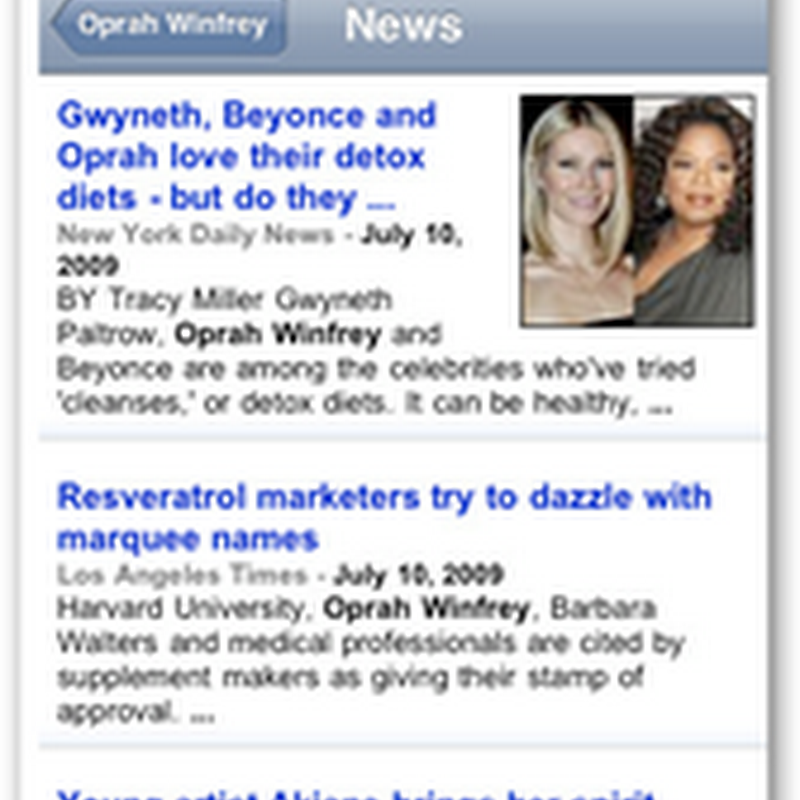 Remember the Billionaire’s Summit in May 2009 – Oprah Did a Lot of Listening It Was Reported and She’s on Fire Today With Technology