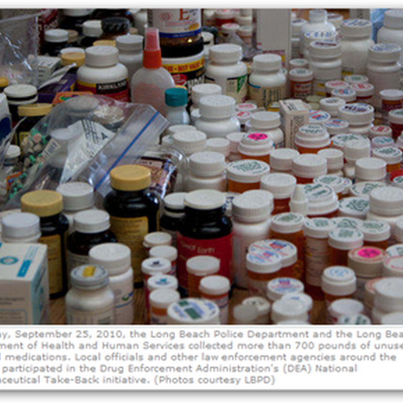 First Annual DEA Drug Take Back Day Yielded 700 Pounds of Unused and Expired Prescriptions in Long Beach, CA
