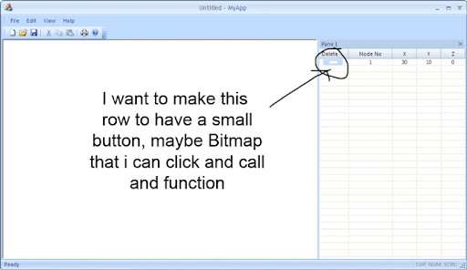 A simple answer to adding button to CListCtrl?