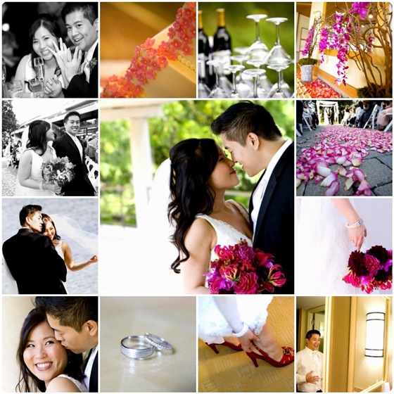 BC Wedding collage
