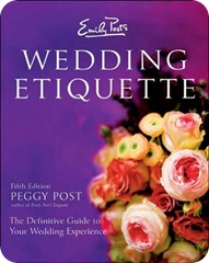 Peggy Post Wedding Etiquette Book