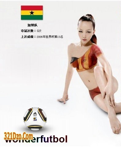 321Dzô.Com | BodyArt - 32 Đội Bóng WorldCup 2010