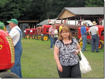 Debra and Al Tractor Show