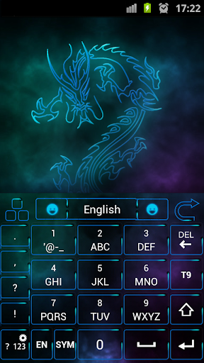Neon Dragon For Go Keyboard