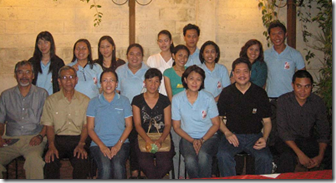 Dr. Aralar (seated, 3rd from left) with other resource persons and staff of DTI Region 12, one of the conference co-sponsors