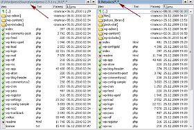 копируем файлы wordpress на фтп