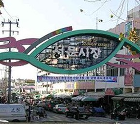Daegu Main gate of Seomun market.