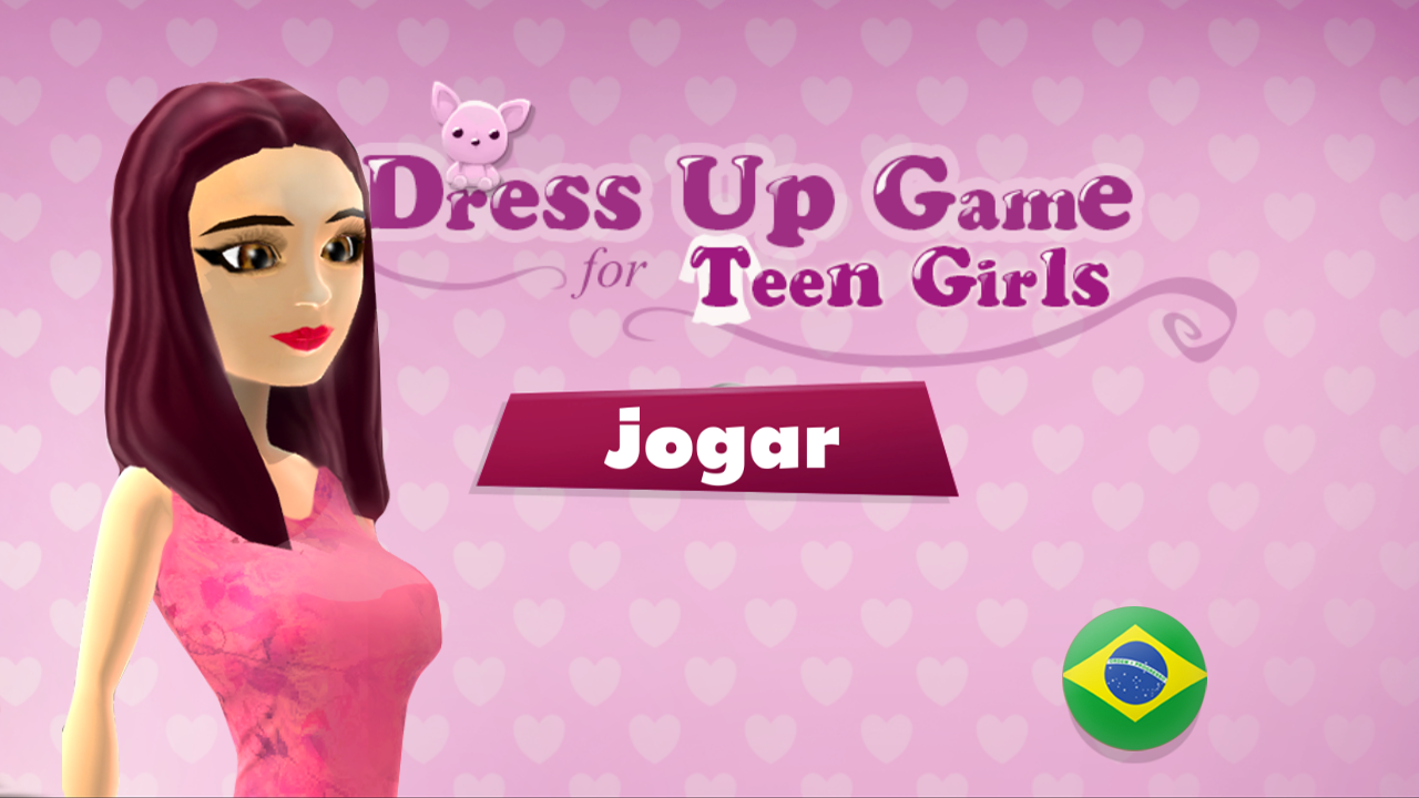   Jogo Vestir e Maquiar Meninas: captura de tela 