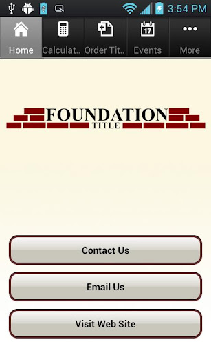 Foundation Title