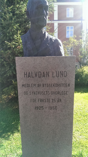 Halvdan Lund Byste