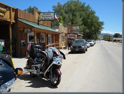 Town of Ten Sleep, WY:  Lunch at the Saloon