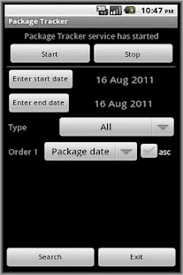 Package Tracker Ad - náhled