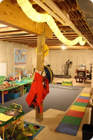basement play area