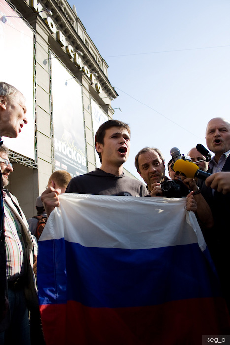 В Москве было жарко