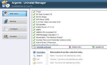 Uninstall Manager