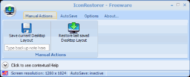 Backup and restore icons