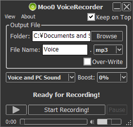 Moo0 Free Voice Recorder