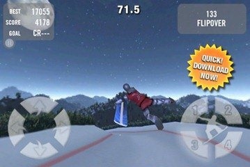 Crazy Snowboard Game