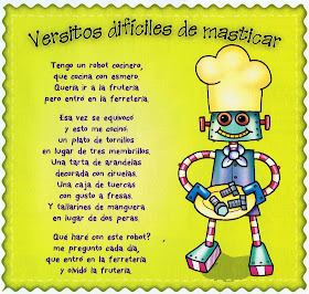 Resultado de imagen de versitos difíciles de masticar
