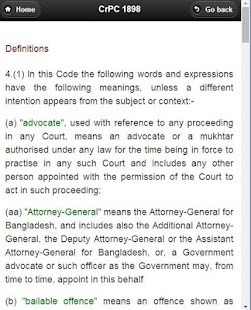 Free Criminal Procedure Code 1898 APK for Android