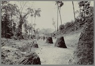 Werk aan de weg met versteningen