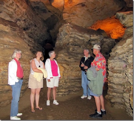 Doris, Cindy, Dee, Ed, Jim - Mark Twain Cave