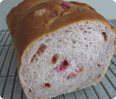 Tamdoll's Raspberry Rhubarb Bread