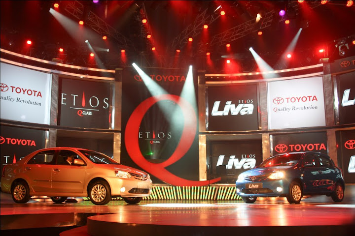 Toyota Etios Q Class and Toyota Etios Liva