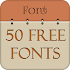 50 Fonts for Samsung Galaxy 97.0