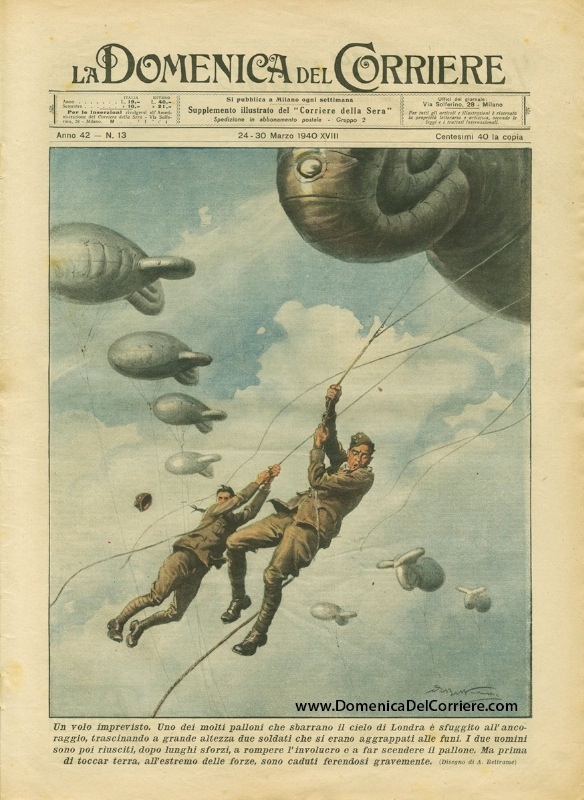 Illustrated History Domenica del Corriere 24 / 30 Marzo 1940