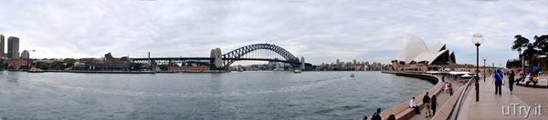 Opera House and Sydney Bridge Panorama