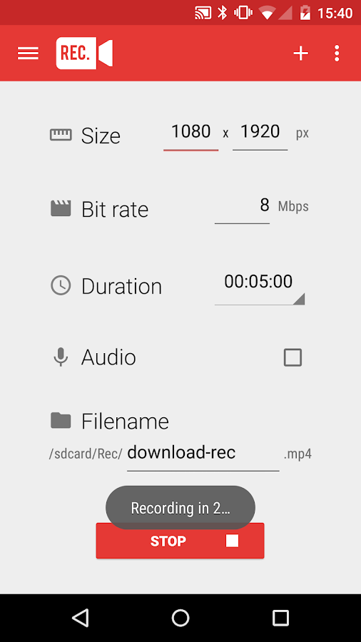   Rec. (Screen Recorder)- screenshot 