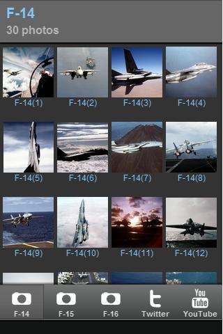 World of TopGun (F14 - F16) Screen 2